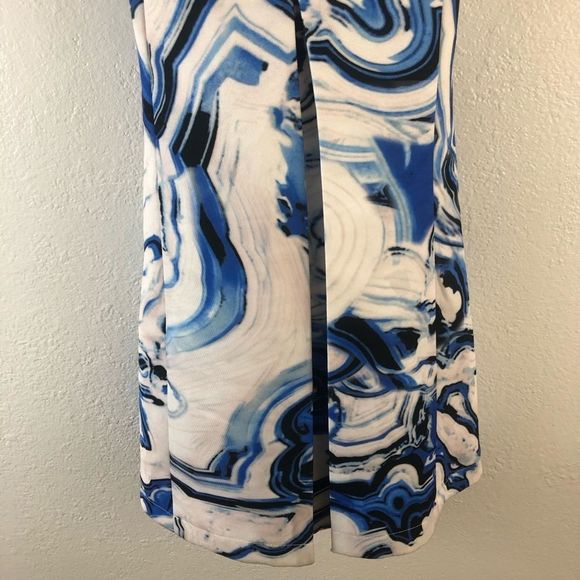 Adelyn Rae Fit and Flare Cris Cross Back Dress M - Picture 5 of 6